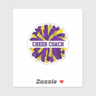 Cheer Coach Sticker