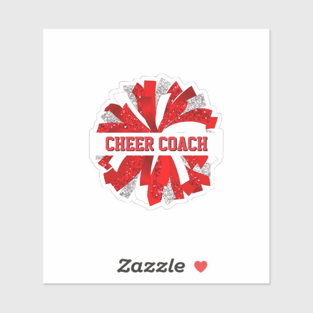 Cheer Coach Sticker (Sheet)