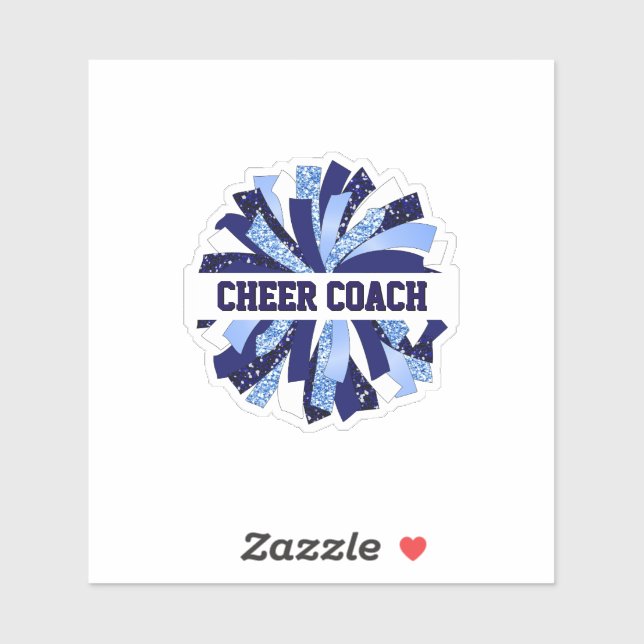 Cheer Coach Sticker (Sheet)