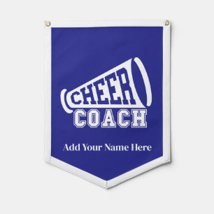 Cheer Coach Wall Pennant