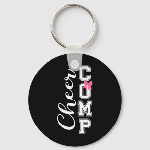 Cheer Comp Day Cheerleading Competition Day Coquet Keychain