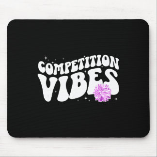 Cheer Competition Day Vibes Cheerleading Comp Day  Mouse Pad