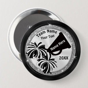Cheer Competition Goodie Bag Ideas, Personalized Button