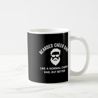 Cheer Dad Bearded Definition Cheerleading Funny _1 Coffee Mug