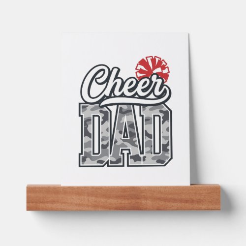 Cheer Dad Camo Pom Vintage Vector Design_1 Picture Ledge