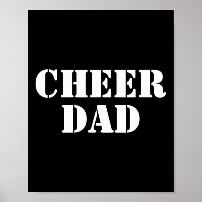 Cheer Dad Cheerleading _5  Poster (Front)