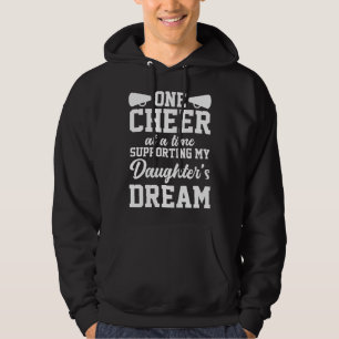 Cheer Dad Cheerleading Cheerleader Support Daughte Hoodie
