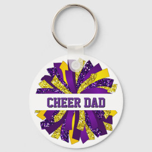 Cheer Dad Keychain
