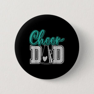 Cheer Dad My Favorite Cheerleader Calls Me Dad Tea Button