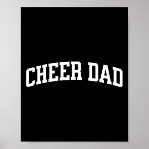 Cheer Dad Royal Blue Cheerleading _1 Poster