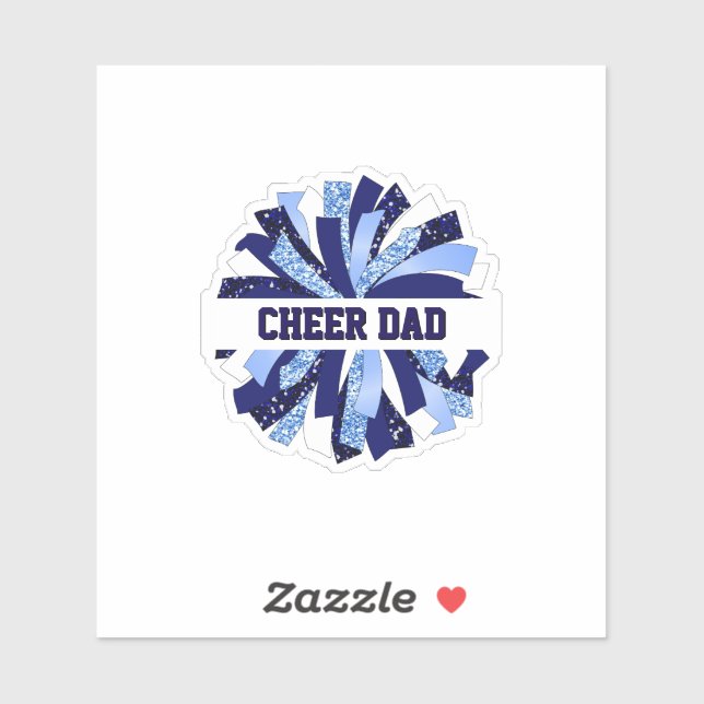 Cheer Dad Sticker (Sheet)