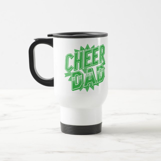 Cheer Dad  Travel Mug (Left)