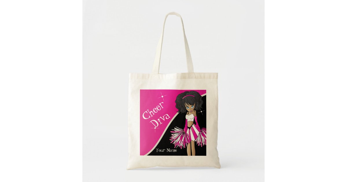 cheer_diva_pink_cheerleader_girl_tote_bag rd812c4893915467eb6498afa1c422749_v9w6h_8byvr_630