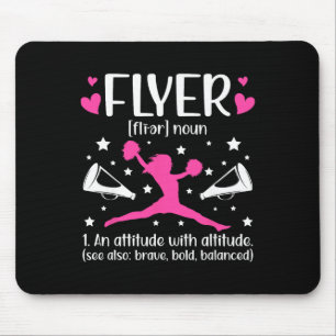 Cheer Flyer Definition Cheerleading Flyer _1 Mouse Pad
