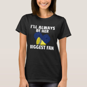 Cheer For Dads and Moms Cheerleader Girls T-Shirt