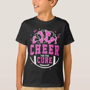 Cheer For The Breast Cancer Awareness Cheerleader T-Shirt