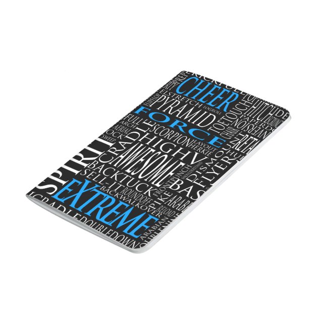 Cheer Force eXtreme Word Cloud Pocket Notebook (Bottom)