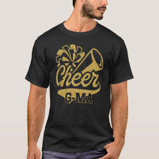 Cheer G ma Biggest Fan Cheerleader Mother's Day T-Shirt
