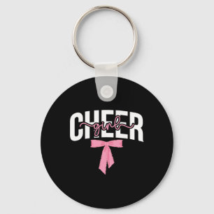 Cheer Girl Coquette Cheerleader Cheerleading Keychain