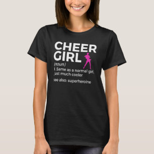 Cheer Girl Definition Cheerleading T-Shirt