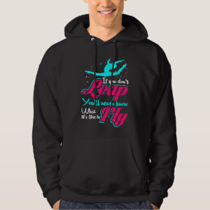 Cheer Girl Loves Tumbling Cheerleading Camp Cheerl Hoodie