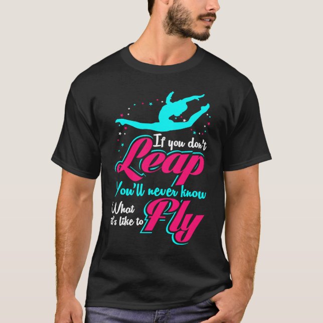 Cheer Girl Loves Tumbling Cheerleading Camp Cheerl T-Shirt (Front)