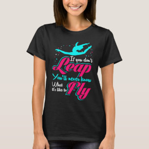 Cheer Girl Loves Tumbling Cheerleading Camp Cheerl T-Shirt