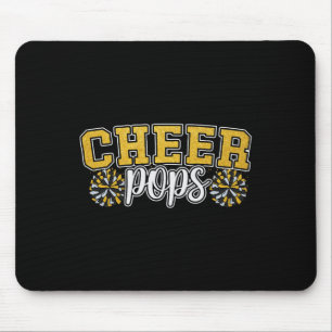 Cheer Grandpa My Favorite Cheerleader Calls Me Pop Mouse Pad