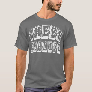 Cheer Grandpa Proud Cheerleader Grandfather T-Shirt
