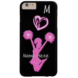 Cheer iPhone 6 Plus Cases Your Name and Monogram Barely There iPhone 6 Plus Case