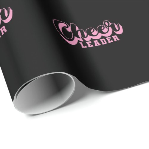 Cheer Leader tanzen Sport turnen anfeuern College Wrapping Paper