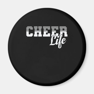 Cheer Life Cheerleader Sport turnen anfeuern Magnet