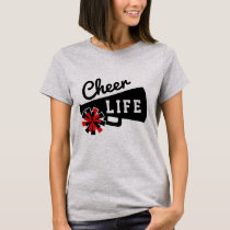 Cheer Life Cheerleading Customize Colors T-Shirt