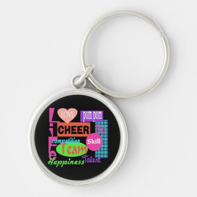 Cheer Life Keychain (Front)