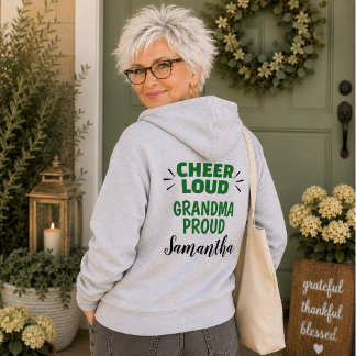 Cheer Loud Personalized Grandma Cheer Sweatshirt