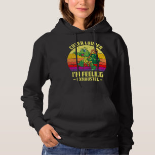 Cheer Louder I'm Feeling Exhausted Triathlon Marat Hoodie