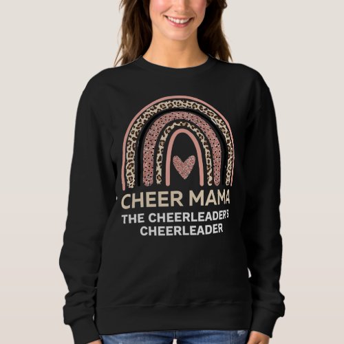 Cheer Mama Women Cheerleader Mom  Sweatshirt