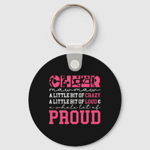 Cheer Mawmaw Proud Grandma Mawmaw Of A Cheerleader Keychain