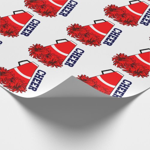 Cheer Megaphone Wrapping Paper