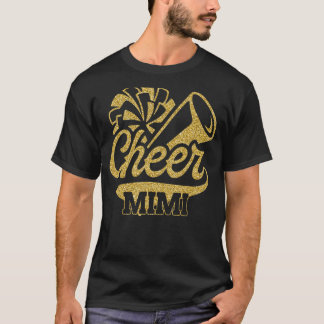Cheer Mimi Biggest Fan Cheerleader Mother's Day T-Shirt