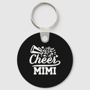 Cheer Mimi Grandma Mimi Of A Cheerleader Mimi _1 Keychain