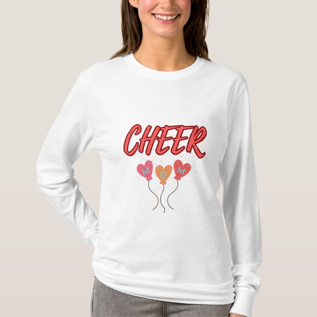 Cheer mom, best mommy T-Shirt (Front)