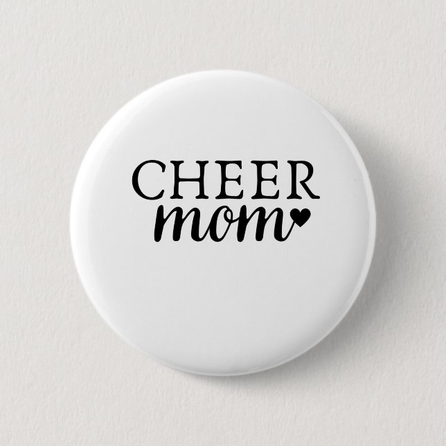 Cheer Mom Button (Front)