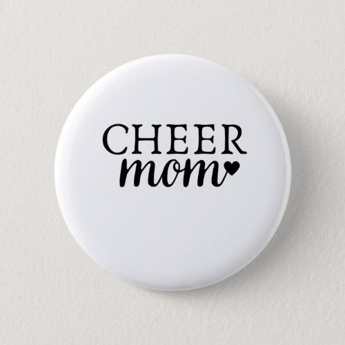 Cheer Mom Button