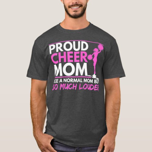 Cheer Mom  Cheerleader Mom Cheer Competition T_Shirt