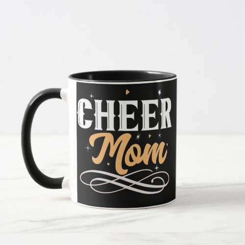 Cheer Mom Cheerleader Mom Woman Cheerleading  Mug
