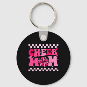 Cheer Mom Cheerleading Cheerleader Mama Women Chee Keychain