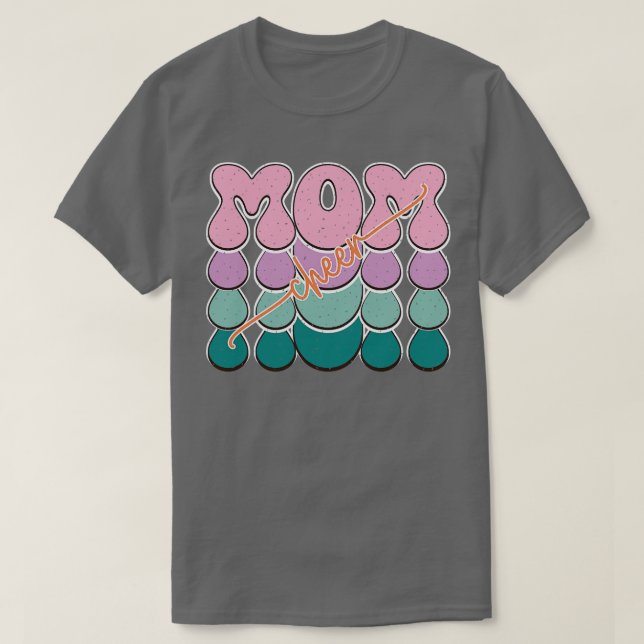 Cheer Mom Cheerleading Mom (10) T-Shirt (Design Front)