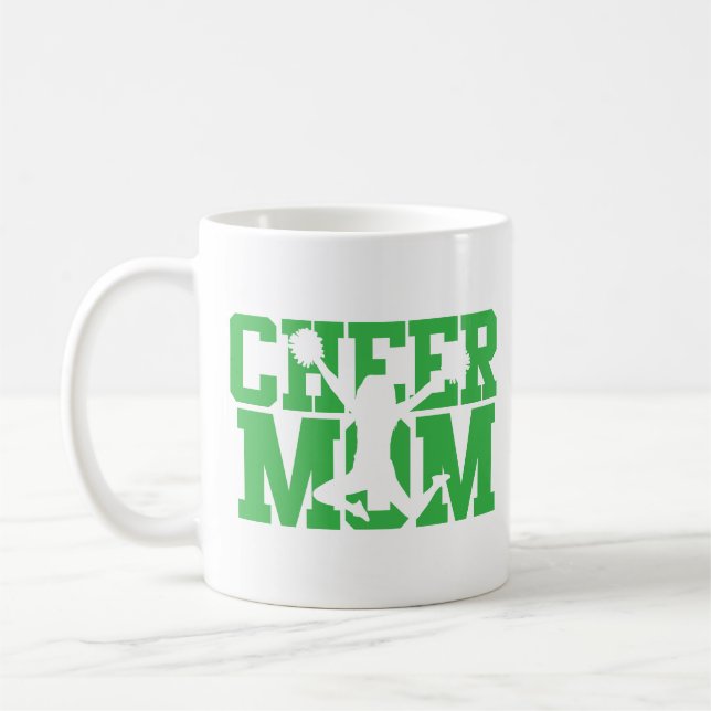 Cheer Mom  Coffee Mug (Left)