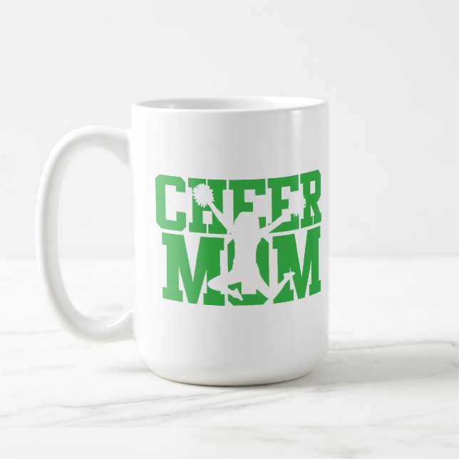 Cheer Mom  Coffee Mug (Left)